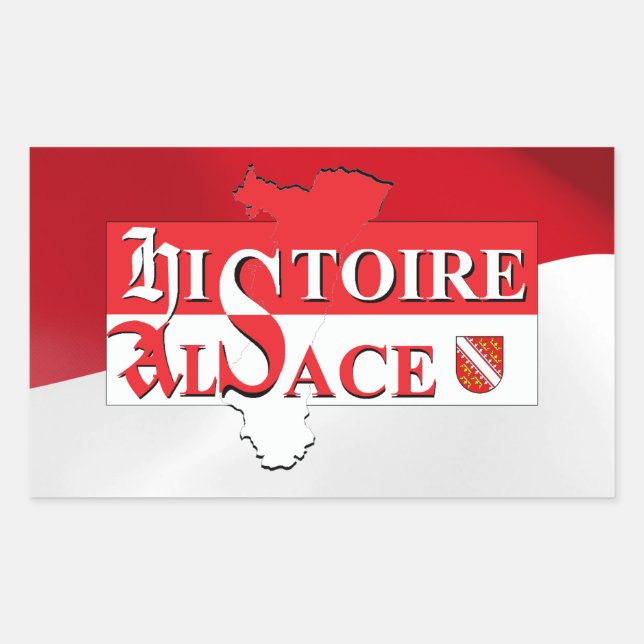 Alsace History Sticker - Elsàss Gschicht (Front)