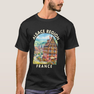 Alsace Nature Exploring Alsace Travel Alsace Regio T-Shirt