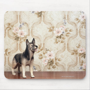 Alsation dog mouse pad