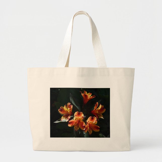 alstroemère large tote bag (Front)