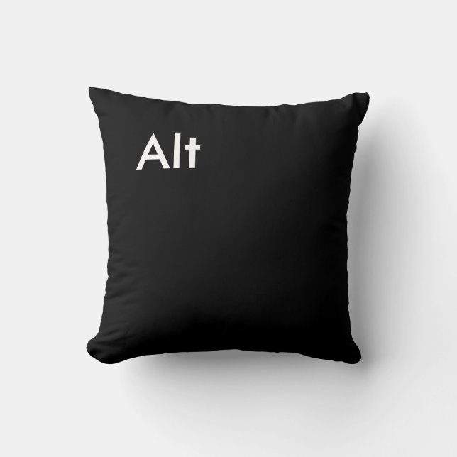 "Alt" Computer Key Pillow (Front)
