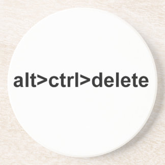 alt>ctrl>delete coaster