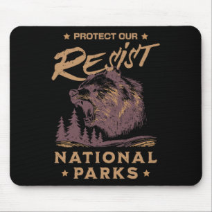 Alt National Park Resist Service Protect Our Natio Mouse Pad