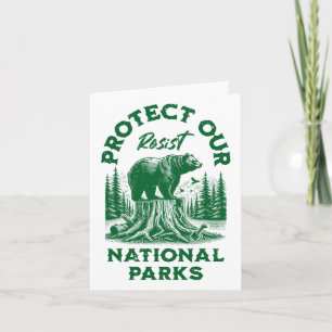 Alt Us National Park Resist Service Card