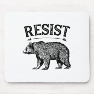 Alt Us National Park Resist Service T Shirt Bear V Mouse Pad