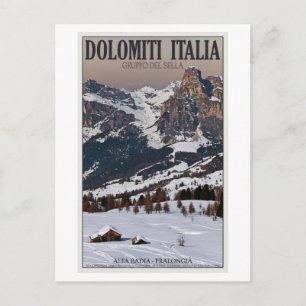 Alta Badia Meadows Postcard