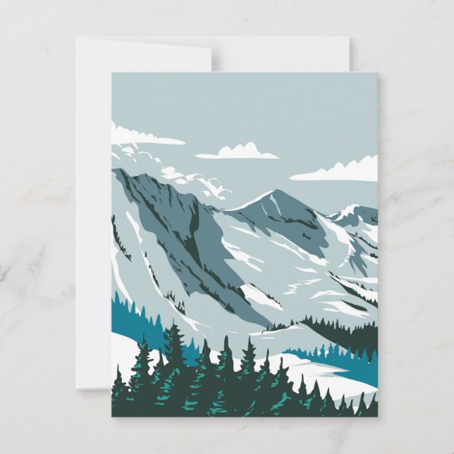 Alta Ski Area Card (Front)