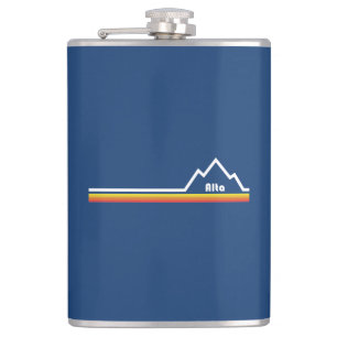 Alta, Utah Hip Flask