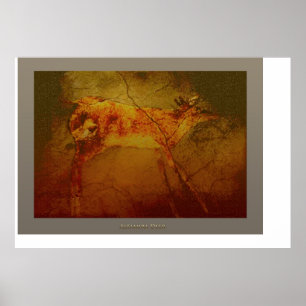 Altamira Deer Poster