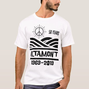 Altamont Speedway 1969-2019 50th Anniversary  T-Shirt