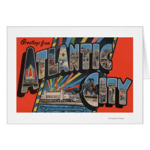 Altantic City, New Jersey - Large Letter