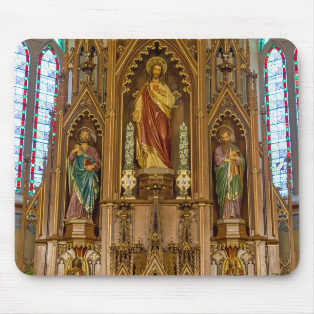 Altar At St Peter Mouse Pad (Front)