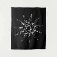Altar Hanging Tapestry - Red Dragon (Dragon Rouge)