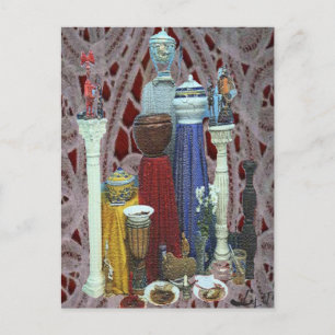 ALTAR IFA YORUBA POSTCARD
