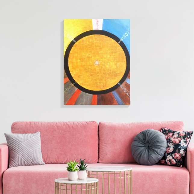 Altarpiece 3 | Hilma af Klint | Canvas Print (Insitu(LivingRoom))
