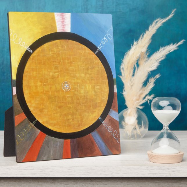 Altarpiece 3 | Hilma af Klint | Plaque (Side)