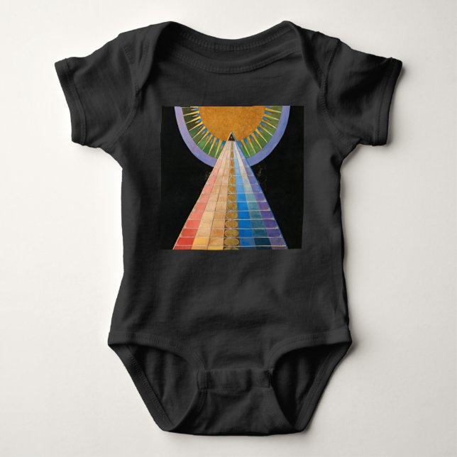 Altarpiece, Group X, No.1 by Hilma af Klint Baby Bodysuit (Front)