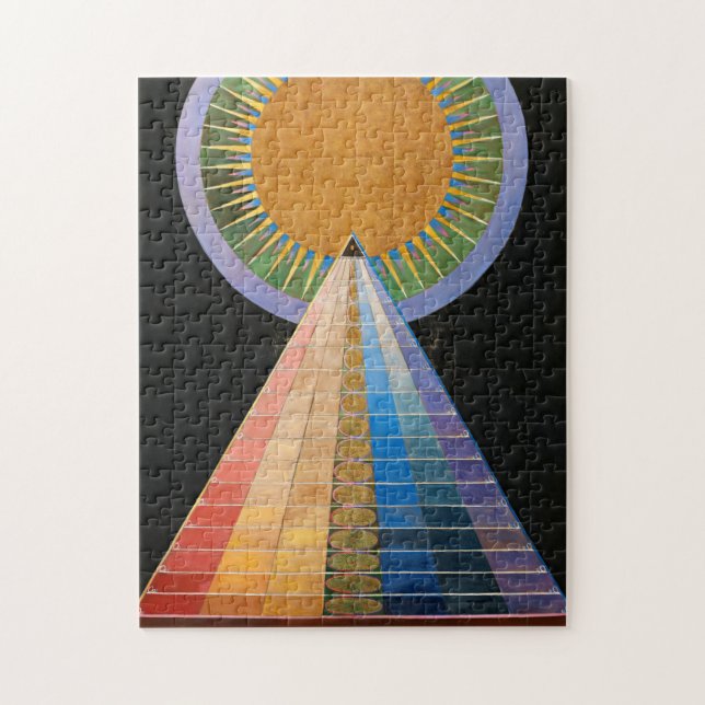 Altarpiece, Group X, No.1 by Hilma af Klint Jigsaw Puzzle (Vertical)