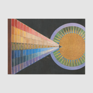 Altarpiece, Group X, No.1 by Hilma af Klint Tissue Paper