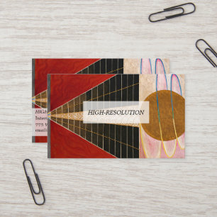 Altarpiece, Group X, No.2 by Hilma af Klint Business Card