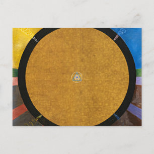 Altarpiece, Group X, No.3 by Hilma af Klint Postcard