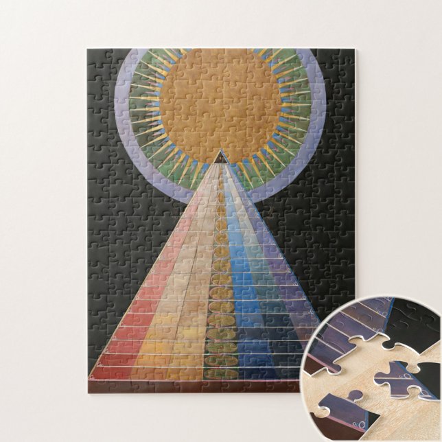 Altarpiece No 1,Group X Altarpieces,Hilma af Klint Jigsaw Puzzle (Creator Uploaded)
