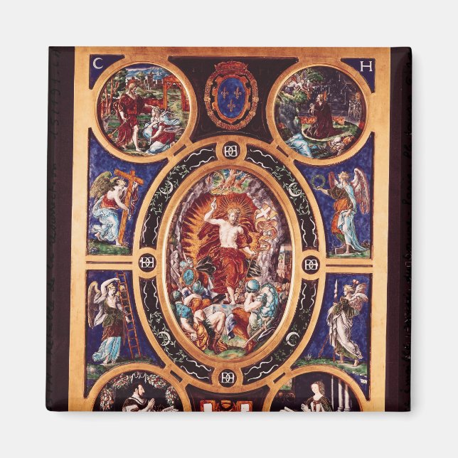 Altarpiece of Sainte-Chapelle Magnet (Front)