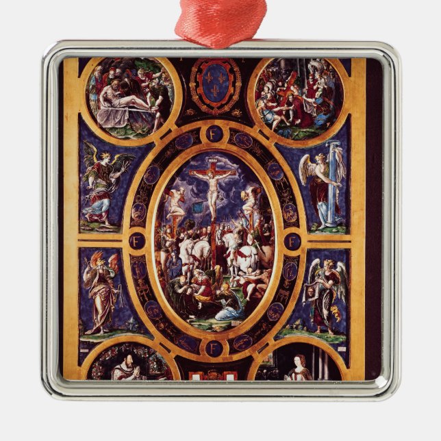 Altarpiece of Sainte-Chapelle Metal Tree Decoration (Front)