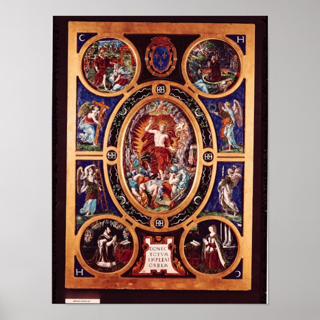 Altarpiece of Sainte-Chapelle Poster (Front)