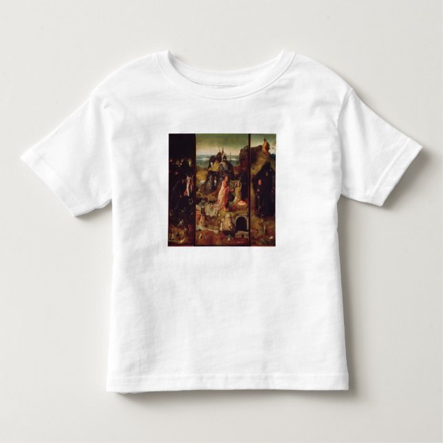Altarpiece of the Hermits (oil on panel) Toddler T-Shirt (Front)