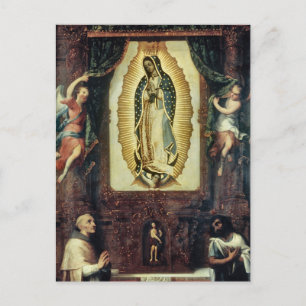 Altarpiece of the Virgin of Guadalupe by Cabrera Postcard