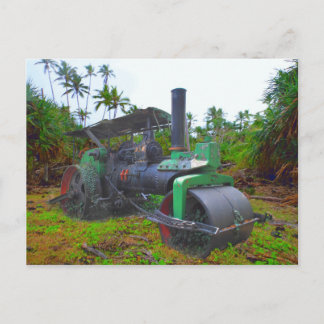 Alte Dampfwalze Postcard