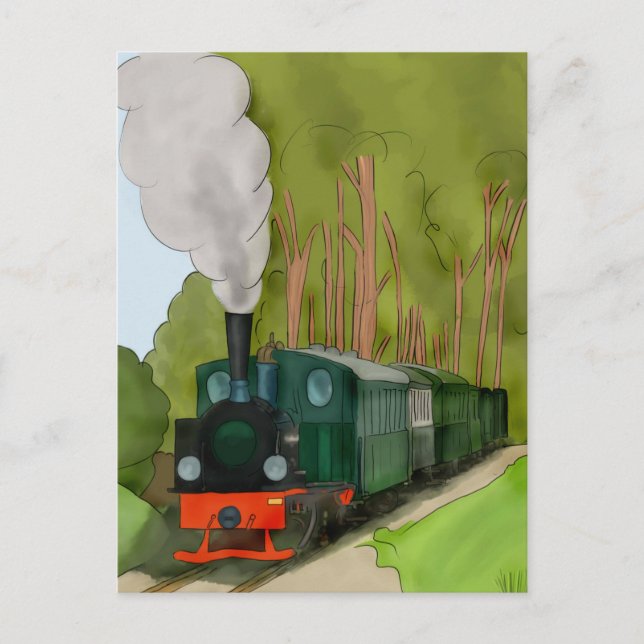Alte Eisenbahn Postcard (Front)