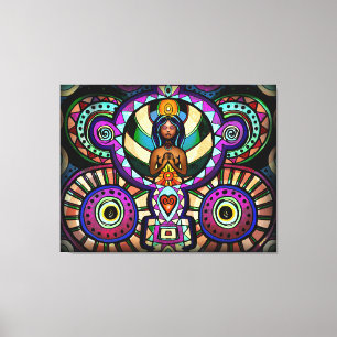 Alter Of Gratitude Stretched Canvas Print