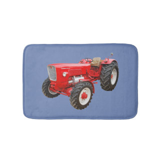 Alter Traktor Güldner Bath Mat