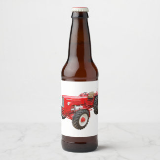 Alter Traktor Güldner Beer Bottle Label