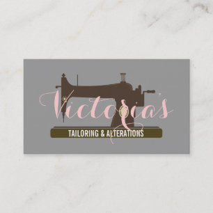 Alteration, Tailor , Tailor, Seamstress Business Card