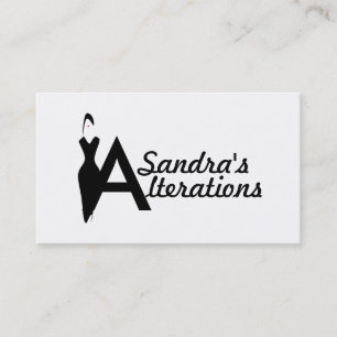 Alterations, Tailor Business Card