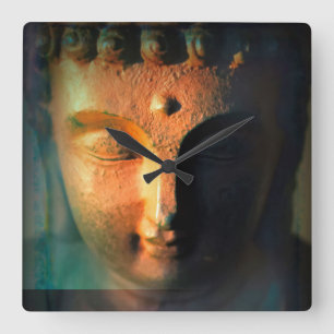 Altering Focus Square Wall Clock