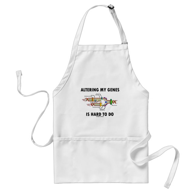 Altering My Genes Is Hard To Do (DNA Replication) Standard Apron (Front)
