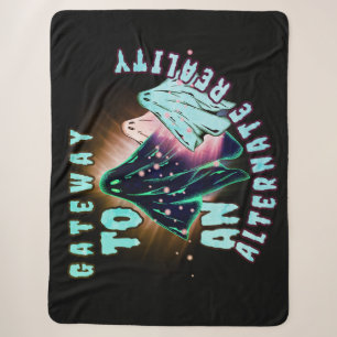 Alternate reality sherpa blanket
