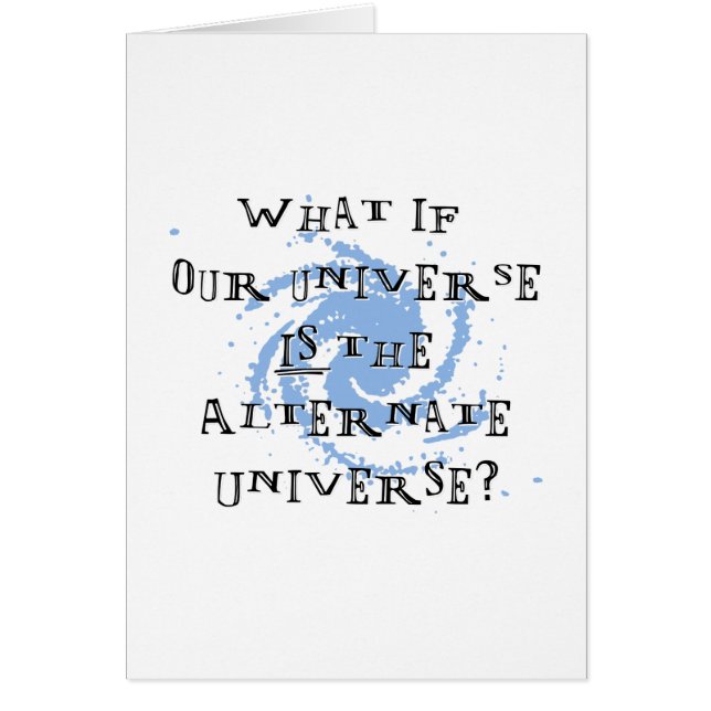 Alternate Universe (Front)
