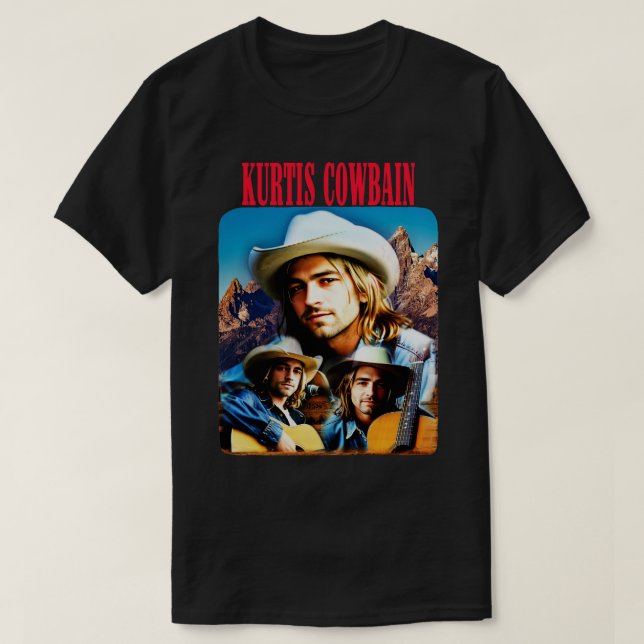 Alternate Universe Cowboy Singer parody T-Shirt (Design Front)