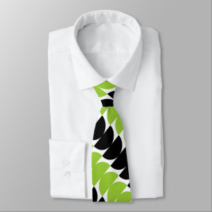 Alternating Crescents 02a - Martian Green Tie