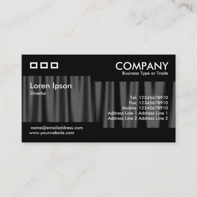 Alternating - Drapery 07 Business Card (Front)