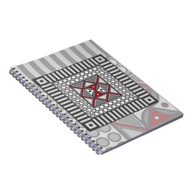 Alternating Geometric Notebook (Right Side)