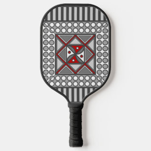 Alternating Geometric Pickleball Paddle