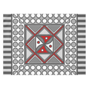 Alternating Geometric Tablecloth