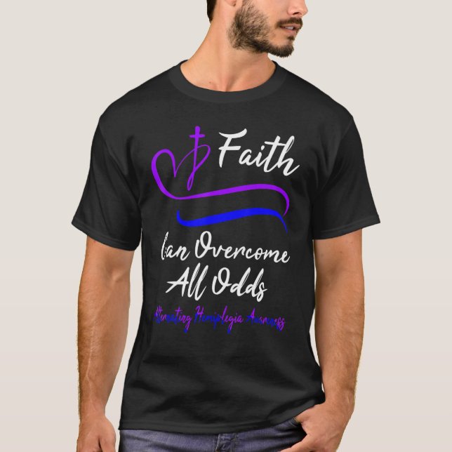 Alternating HemiplegiaAwareness Support Christian  T-Shirt (Front)