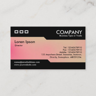 Alternating - Soft Gradients Business Card